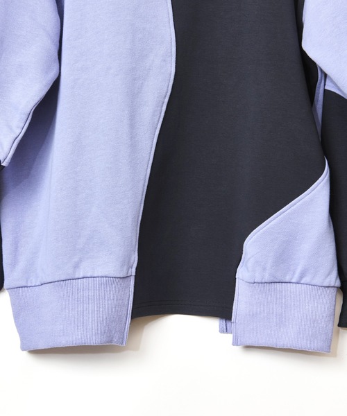 AULA AILA(アウラアイラ)の「デコラティブフード(パーカー・レディース・ホワイト/ブラック/ラベンダー・0)」の11枚目の写真