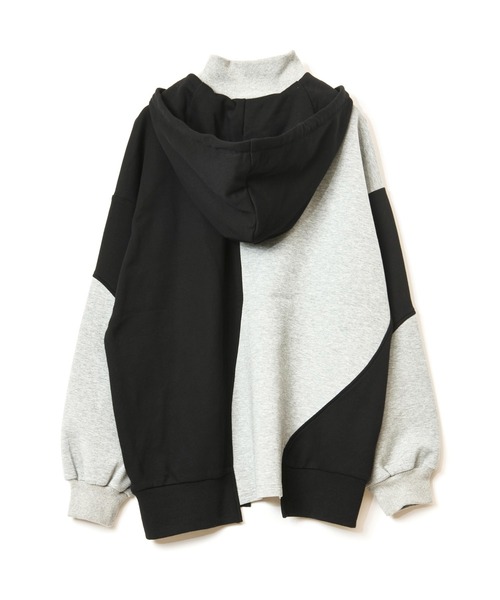 AULA AILA(アウラアイラ)の「デコラティブフード(パーカー・レディース・ホワイト/ブラック/ラベンダー・0)」の6枚目の写真