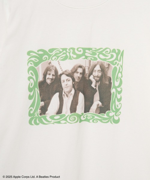 tシャツ 「MEN ， WOMEN」CAPSULE-T The Beatles  Photo stand Tee レディース メンズ MEN , WOMEN】CAPSULE-T The Beatles Photo stand Tee（Tシャツ