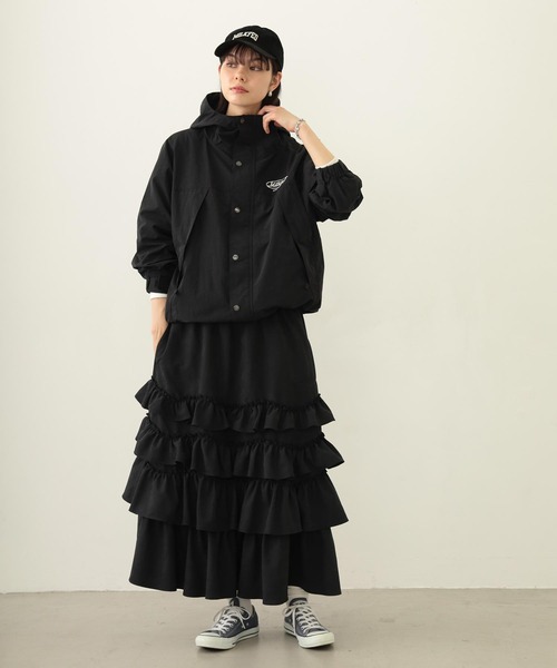 MILKFED.（ミルクフェド）の「SOLID DIRNDL SKIRT（スカート・レディース・ブラック/ライトブルー/ベージュ・ONE SIZE）」の19枚目の写真
