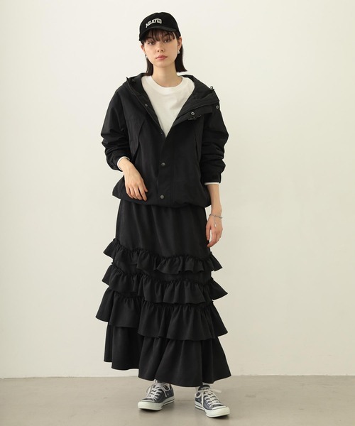 MILKFED.（ミルクフェド）の「SOLID DIRNDL SKIRT（スカート・レディース・ブラック/ライトブルー/ベージュ・ONE SIZE）」の22枚目の写真