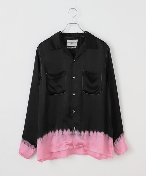 ブラウス シャツ 別注「NOMARYTHM TEXTILE/ノマリズムテキスタイル」シャツ ソメ レディース 別注【NOMARYTHM TEXTILE/ノマリズムテキスタイル】シャツ