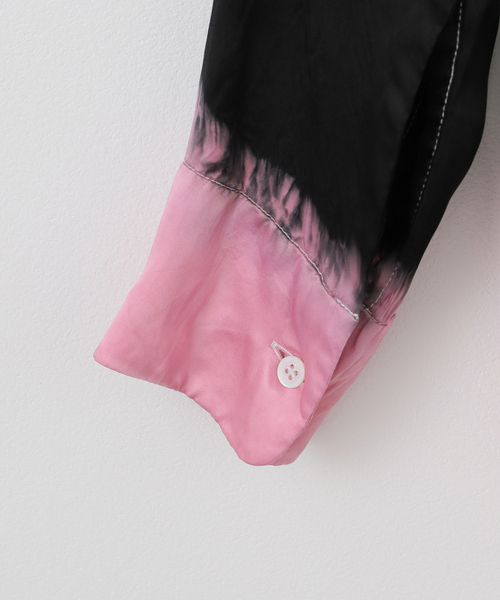 ブラウス シャツ 別注「NOMARYTHM TEXTILE/ノマリズムテキスタイル」シャツ ソメ レディース 別注【NOMARYTHM TEXTILE/ノマリズムテキスタイル】シャツ ソメ