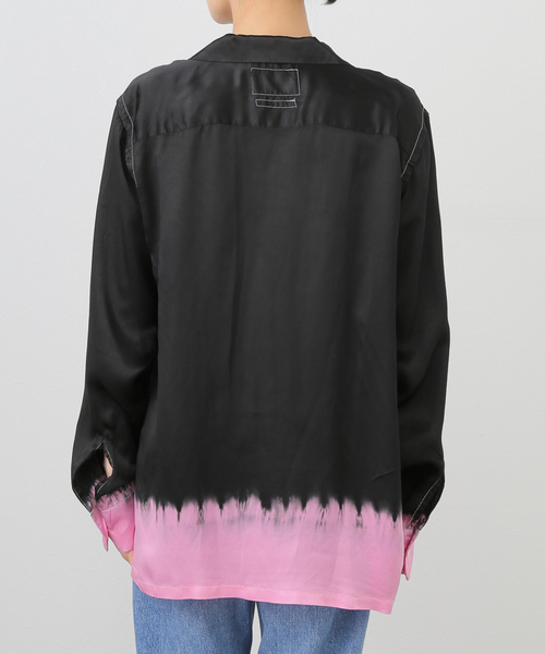ブラウス シャツ 別注「NOMARYTHM TEXTILE/ノマリズムテキスタイル」シャツ ソメ レディース 別注【NOMARYTHM TEXTILE/ノマリズムテキスタイル】シャツ ソメ