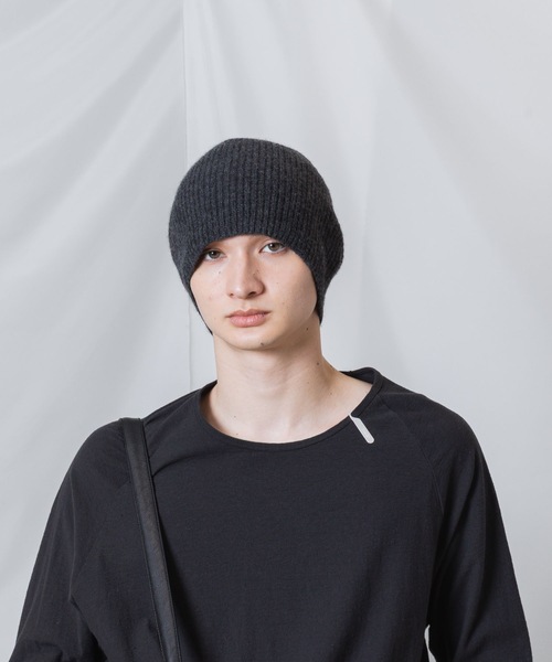 セール】カシミヤニット ビーニー / CASHMERE KNIT BEANIE（ニット