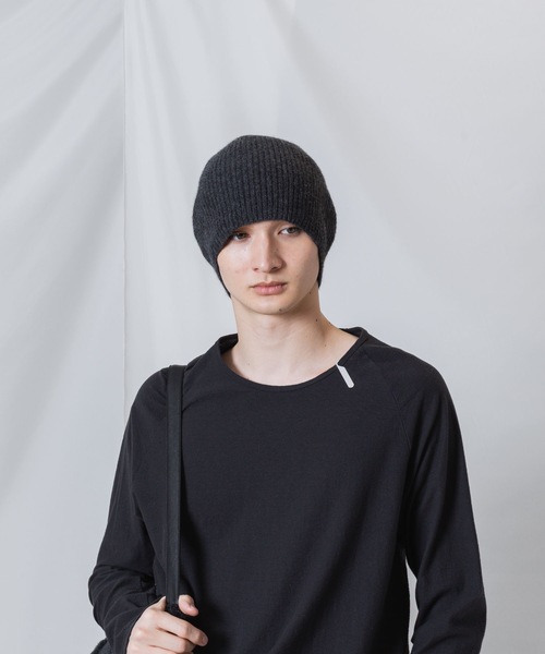 セール】カシミヤニット ビーニー / CASHMERE KNIT BEANIE（ニット