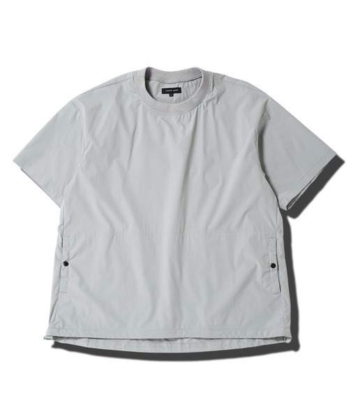 jiggys shop(ジギーズショップ)の「ポリエステルタフタ ドローコード シャーリング プルオーバー 半袖Tシャツ(Tシャツ/カットソー・メンズ・グリーン系その他/ブラック/ライトグレー/グレー・X-LARGE/LARGE/MEDIUM/SMALL)」の22枚目の写真