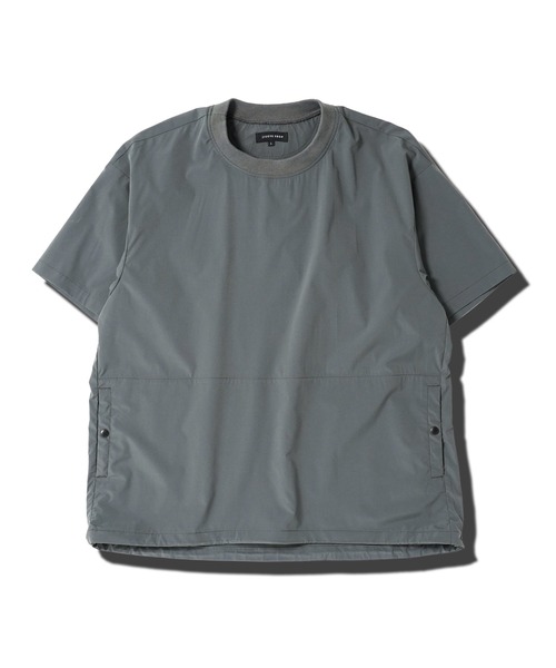 jiggys shop(ジギーズショップ)の「ポリエステルタフタ ドローコード シャーリング プルオーバー 半袖Tシャツ(Tシャツ/カットソー・メンズ・グリーン系その他/ブラック/ライトグレー/グレー・X-LARGE/LARGE/MEDIUM/SMALL)」の12枚目の写真
