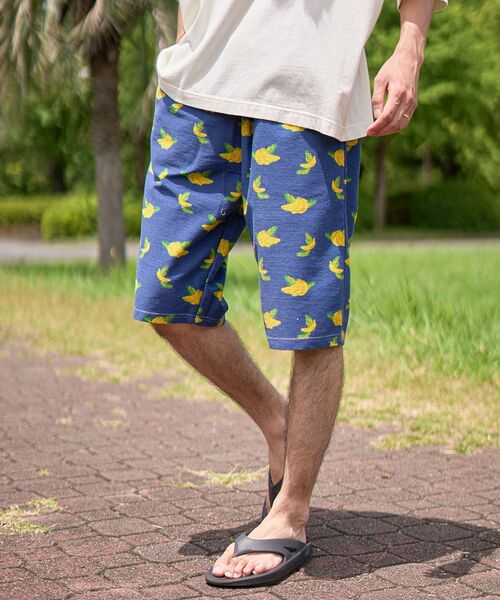 CRAFT STANDARD BOUTIQUE（クラフトスタンダードブティック）の「裏毛プリントショーツA【ユニセックス】（その他パンツ・メンズ・B/A/C/D/E・XL/M/L）」の5枚目の写真