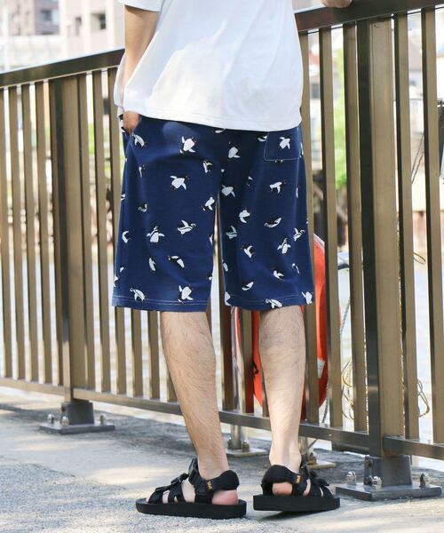 CRAFT STANDARD BOUTIQUE（クラフトスタンダードブティック）の「裏毛プリントショーツA【ユニセックス】（その他パンツ・メンズ・B/A/C/D/E・XL/M/L）」の6枚目の写真