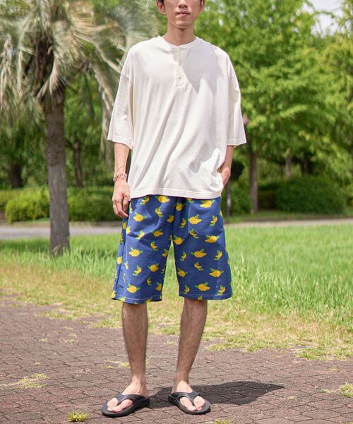 CRAFT STANDARD BOUTIQUE（クラフトスタンダードブティック）の「裏毛プリントショーツA【ユニセックス】（その他パンツ・メンズ・B/A/C/D/E・XL/M/L）」の14枚目の写真
