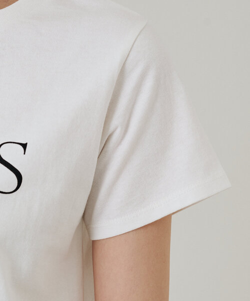 LOUNGEDRESS（ラウンジドレス）の「MARAIS T（Tシャツ/カットソー・レディース・オフホワイト/チャコールグレー/カーキ・FREE）」の14枚目の写真