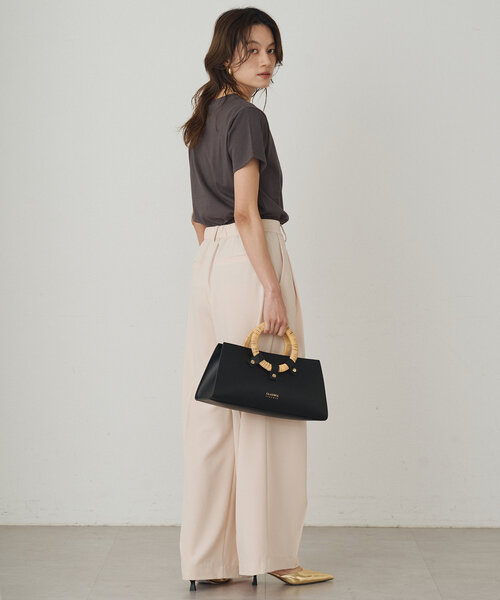 LOUNGEDRESS（ラウンジドレス）の「MARAIS T（Tシャツ/カットソー・レディース・オフホワイト/チャコールグレー/カーキ・FREE）」の21枚目の写真