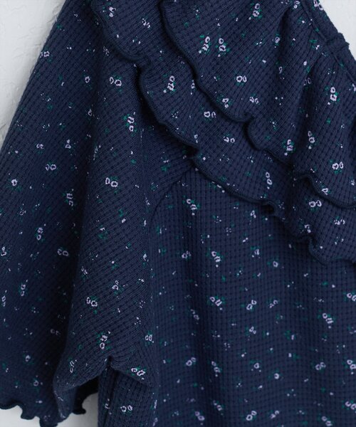 natural couture（ナチュラルクチュール）の「【WEB限定】ワッフルフリルTOPS（シャツ/ブラウス・レディース・チャコールグレー/ライトベージュ/その他1/その他2・FREE）」の22枚目の写真