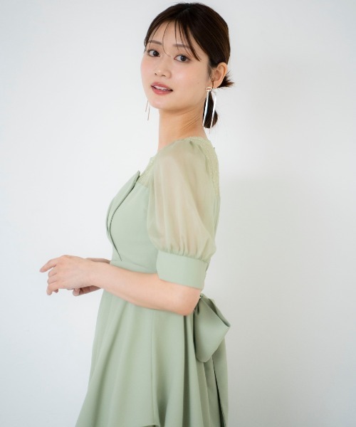 アシメラッフルレースドレス（ドレス）｜AND COUTURE（アンド