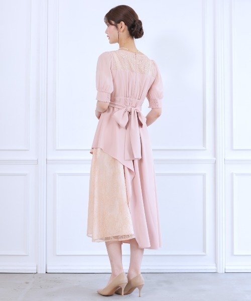 And Couture アンドクチュール　オケージョンドレス AND COUTURE（アンドクチュール）の「ラメフラワーチュール