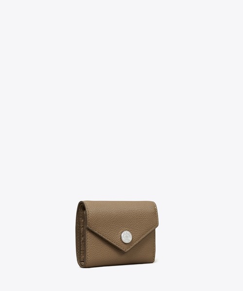 TORY BURCH(トリーバーチ)の「ペブル スモール エンベロープウォレット(財布・レディース・サンドベージュ/ライトグレー/グリーン/ホワイト/モカ・ONE SIZE)」の3枚目の写真