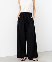 【refinedworks】大人の リラックスワイドパンツ