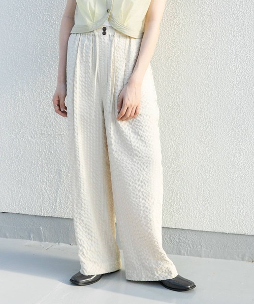 新品タグ付◆ KBF ストライプラインイージーパンツ　BEIGE DOORS KBF｜ストライプラインイージーパンツ | Rakuten Fashion(楽天