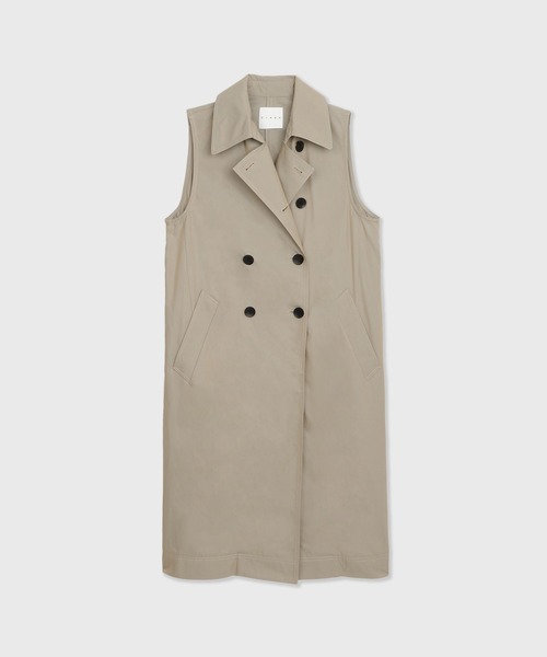 CINOH（チノ）の「FINX COTTON SEPARATE TRENCH COAT（トレンチコート・レディース・ベージュ・36/38）」の13枚目の写真