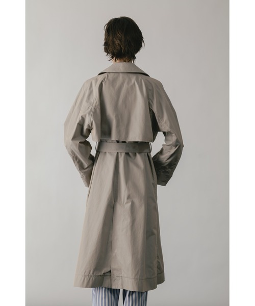 CINOH（チノ）の「FINX COTTON SEPARATE TRENCH COAT（トレンチコート・レディース・ベージュ・36/38）」の16枚目の写真