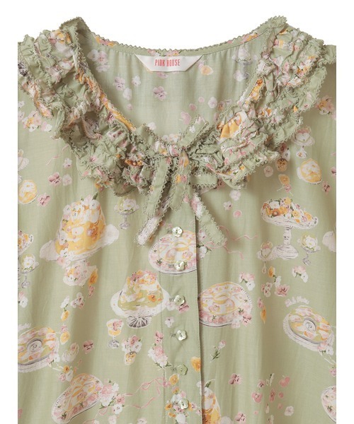 お値下げ！ピンクハウス★フラワーゼリープリントワンピース フラワーゼリープリントワンピース（ワンピース）｜PINK HOUSE