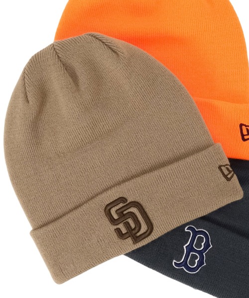 NEW ERA（ニューエラ）の「ニューエラ ニット帽 MLB（ニットキャップ/ビーニー・メンズ・グレー系その他/ブラック/オレンジ/ベージュ/ブラック系/ホワイト/グレー・FREE）」の6枚目の写真