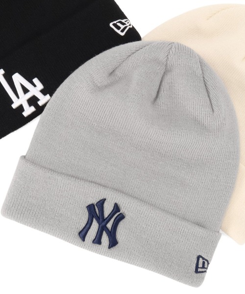 NEW ERA（ニューエラ）の「ニューエラ ニット帽 MLB（ニットキャップ/ビーニー・メンズ・グレー系その他/ブラック/オレンジ/ベージュ/ブラック系/ホワイト/グレー・FREE）」の4枚目の写真