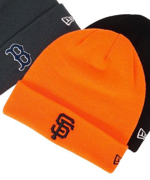 NEW ERA（ニューエラ）の「ニューエラ ニット帽 MLB（ニットキャップ/ビーニー・メンズ・グレー系その他/ブラック/オレンジ/ベージュ/ブラック系/ホワイト/グレー・FREE）」の7枚目の写真