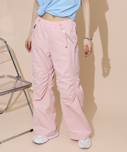NERDY(ノルディ)の「ニーシャーリングウーブンパンツ(その他パンツ・メンズ・ブラック/ピンク/グレー・L/S/M)」の13枚目の写真