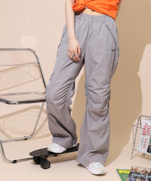 NERDY(ノルディ)の「ニーシャーリングウーブンパンツ(その他パンツ・メンズ・ブラック/ピンク/グレー・L/S/M)」の18枚目の写真