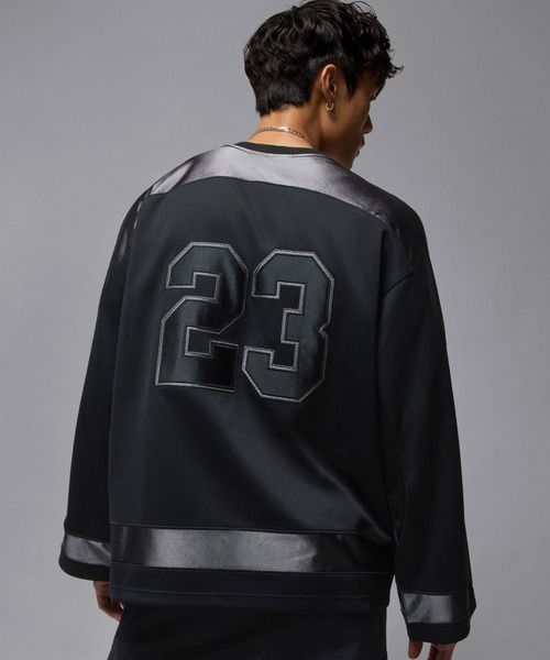 JORDAN BRAND(ジョーダンブランド)の「JORDAN BRAND M J BRK CLGTE HOCKEY JSY / ジョーダン ブランド ジョーダン BRK CLGTE HOCKEY JSY L/S トップ / NIKE【SP】(ジャージ・メンズ・ブルー/ブラック/アイボリー・S/M/L/XL/XXL)」の16枚目の写真