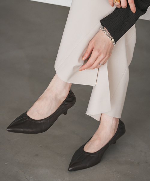 CORSA ROMA, 9 パンプス　BLEU 38 1/2 CORSO ROMA,9 パンプス 「CORSO ROMA，9/コルソローマ9