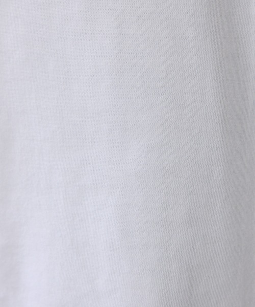 COLLAGE GALLARDAGALANTE（コラージュガリャルダガランテ）の「【OT】VANCOUVERフロッキーロゴ半袖T（Tシャツ/カットソー・レディース・オフホワイト/スカイブルー・FREE）」の17枚目の写真