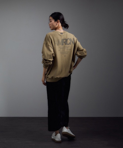 DeuxiemeClasse アメリカーナ ロングスリーブTシャツ　ベージュ AMERICANA tシャツ 「Americana（アメリカーナ