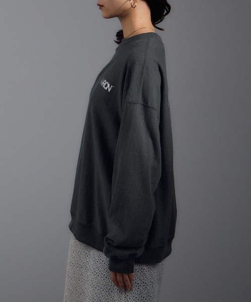 Americana（アメリカーナ）】リバースウィーブ L/S T／ロング