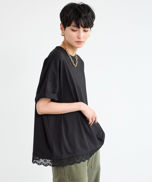 BARNYARDSTORM / レースヘムプルオーバー（Tシャツ/カットソー