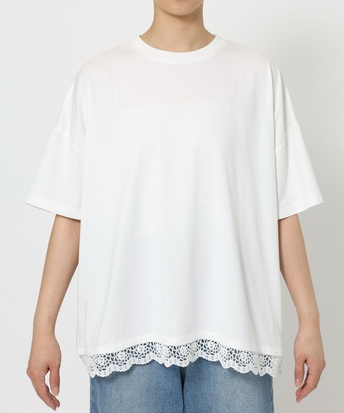 BARNYARDSTORM / レースヘムプルオーバー（Tシャツ/カットソー
