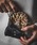 GLIMCLAPiONbvj́umko12979-Two pockets design mini bag-Mini diamond-pattern quilt fabric-@~jobO |[`i|[`jvbubN