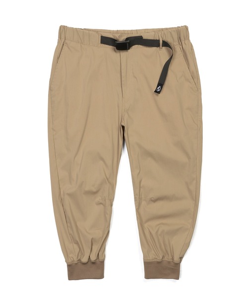 HALF LEG JOGGER PANTS：ストレッチナイロン クロップド丈