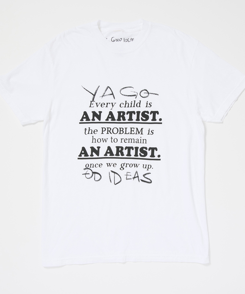 FRAMeWORK(フレームワーク)の「YA GOOD IDEAS × KIBITZ HANDWKS MESSAGE TSHIRT(Tシャツ/カットソー・レディース・ホワイト/スミクロ・FREE)」の21枚目の写真