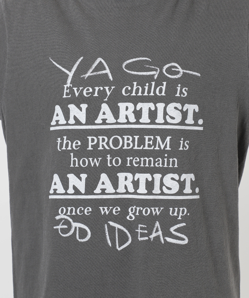 FRAMeWORK(フレームワーク)の「YA GOOD IDEAS × KIBITZ HANDWKS MESSAGE TSHIRT(Tシャツ/カットソー・レディース・ホワイト/スミクロ・FREE)」の17枚目の写真