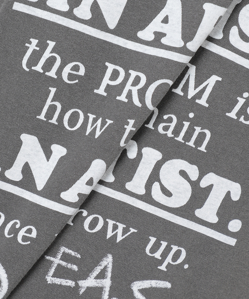 FRAMeWORK(フレームワーク)の「YA GOOD IDEAS × KIBITZ HANDWKS MESSAGE TSHIRT(Tシャツ/カットソー・レディース・ホワイト/スミクロ・FREE)」の9枚目の写真