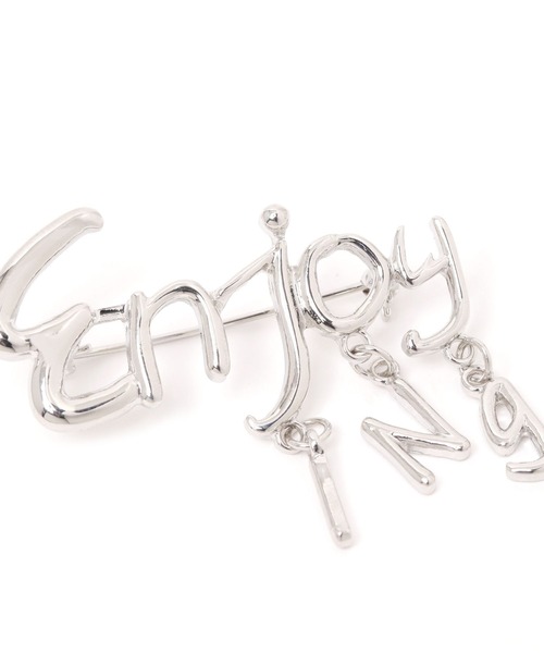 GLOBAL WORK(グローバルワーク)の「ENJOYメタルブローチ/572440(ブローチ/コサージュ・レディース・ゴールド/シルバー・FREE)」の5枚目の写真