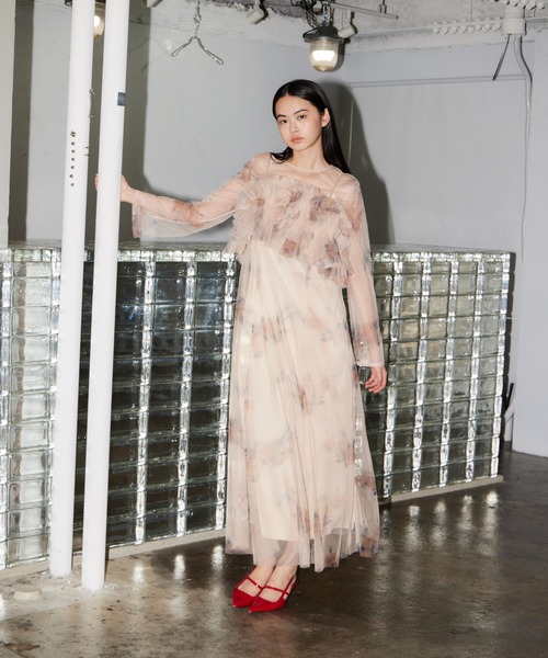 マルチウェイボリュームチュールドレス / Multiway Volume Tulle Dress