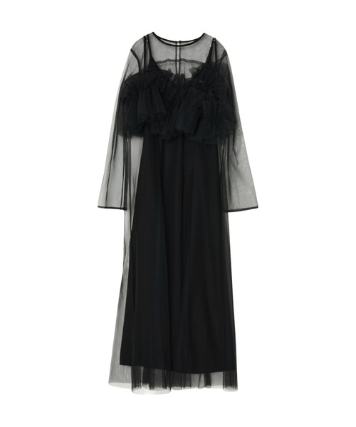 multiway volume tulle dress チュールドレス ANDRESD ドレス マルチウェイボリュームチュールドレス / multiway