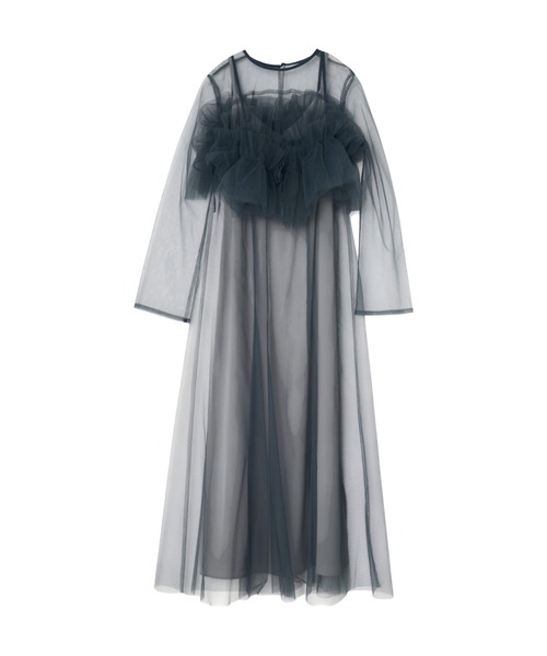 マルチウェイボリュームチュールドレス / multiway volume tulle