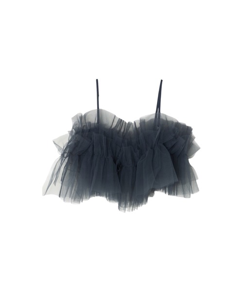 ANDRESD(アンドレスド)の「マルチウェイボリュームチュールドレス / Multiway Volume Tulle Dress(ドレス・レディース・ブラック/グリーン/ベージュ/ブルー/ライトオレンジ系/ブラウン・L/M/S)」の12枚目の写真