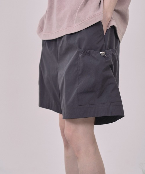 Nora Lily(ノラリリー)の「【Nora Lily】Drawcord Cubist Cargo Shorts(その他パンツ・メンズ・ダークグレー/パープル/カーキ/アイボリー・FREE)」の18枚目の写真