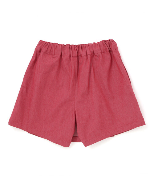 BeBe（ベベ）の「カラーデニムサイドボタンプリーツスカパン(90~150cm)（スカート・キッズ・ネイビー/レッド・140cm/120cm/130cm/150cm/110cm）」の14枚目の写真